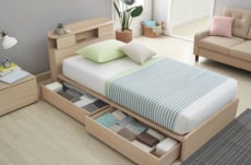 Характеристики и конструкция 2-спальных кроватей - фото